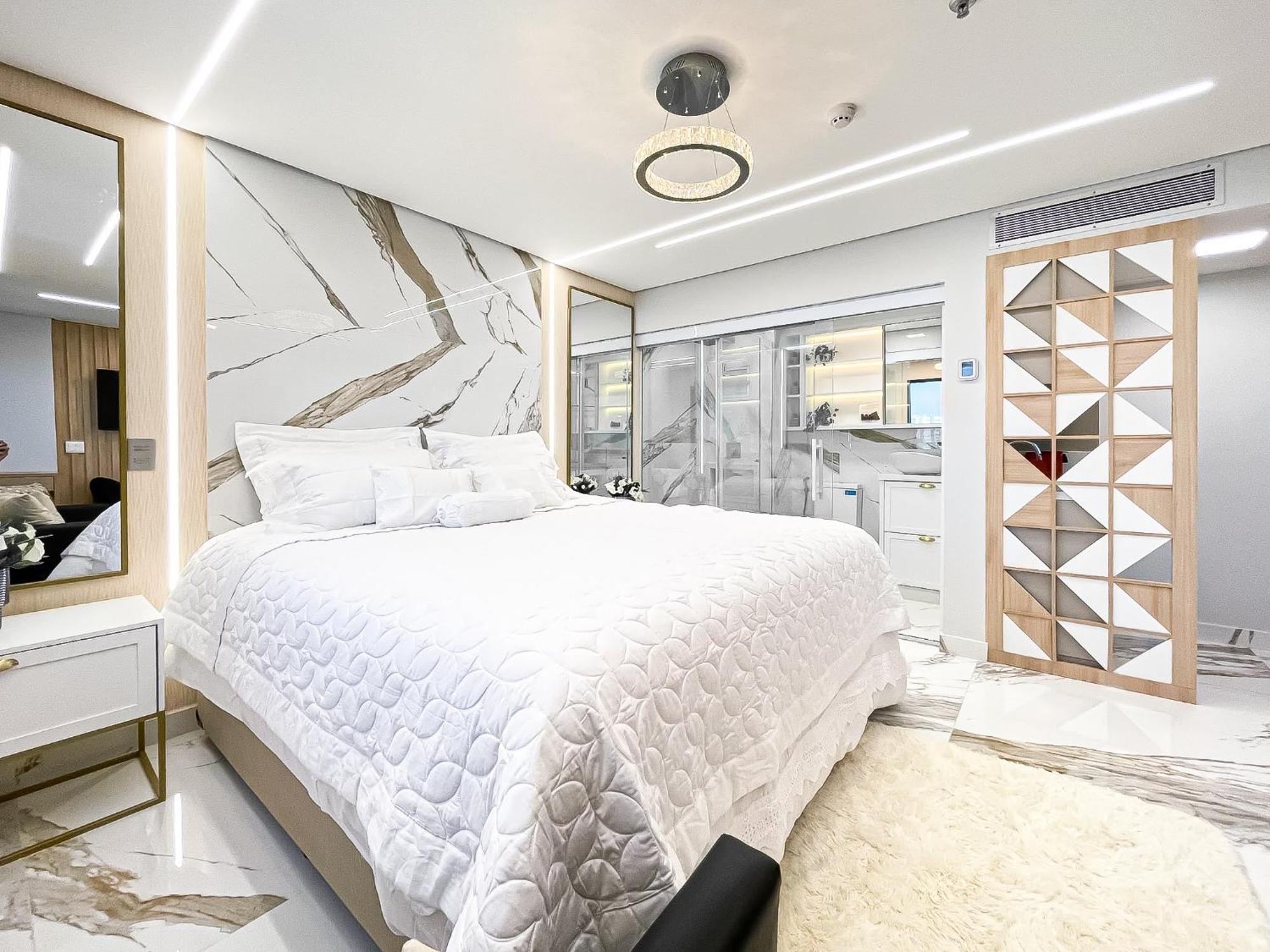 סאו פאולו M N Flats - Flat Dentro Do Hotel Wi Av Ibirapuera 2927 מראה חיצוני תמונה