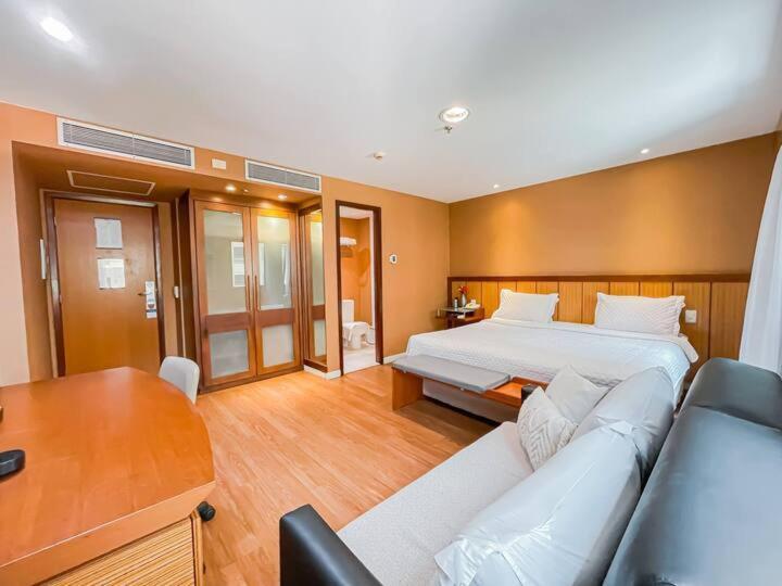סאו פאולו M N Flats - Flat Dentro Do Hotel Wi Av Ibirapuera 2927 מראה חיצוני תמונה