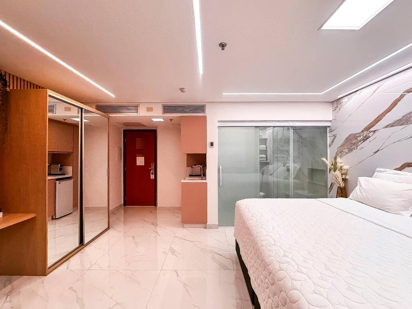 סאו פאולו M N Flats - Flat Dentro Do Hotel Wi Av Ibirapuera 2927 מראה חיצוני תמונה