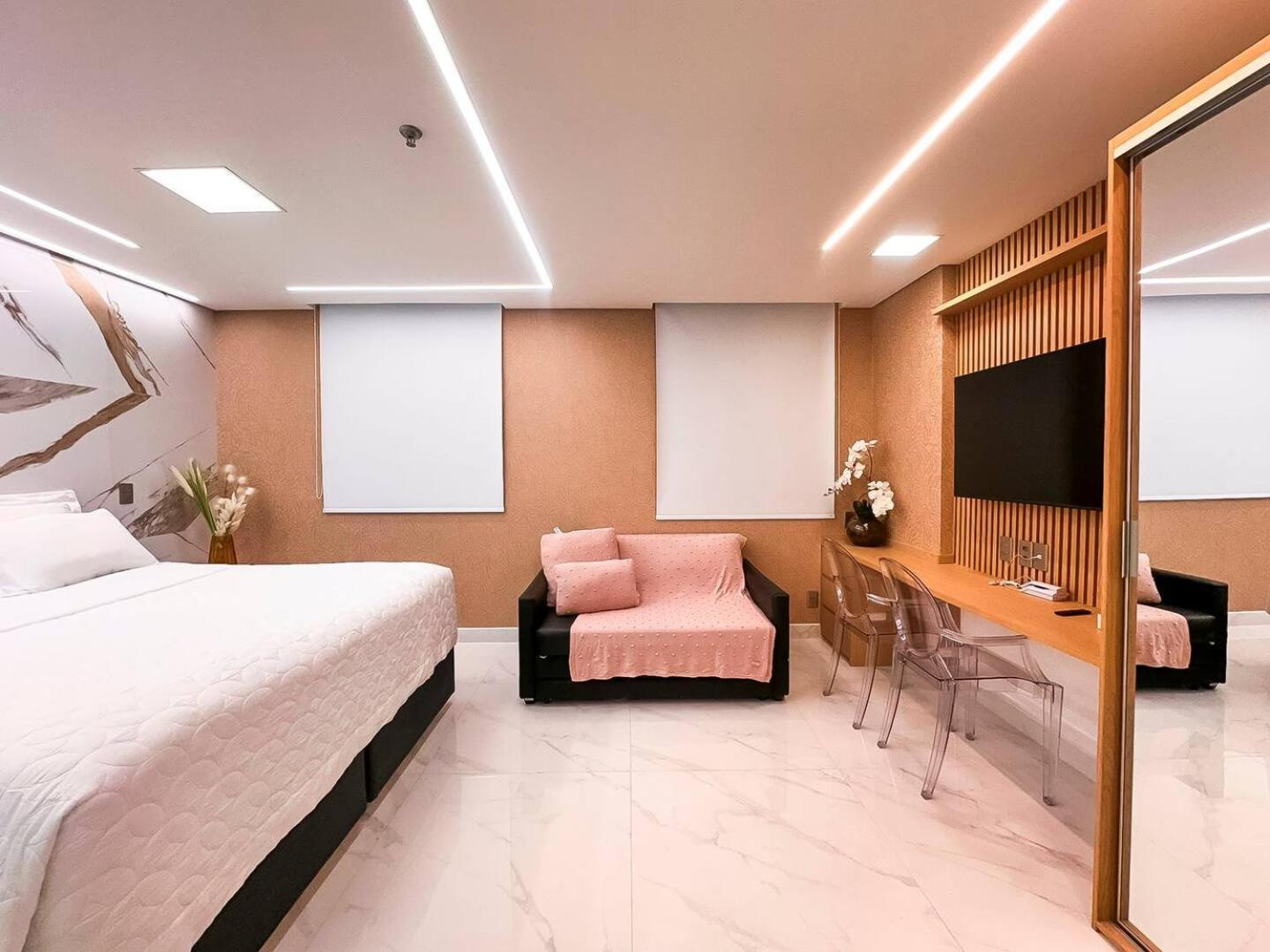 סאו פאולו M N Flats - Flat Dentro Do Hotel Wi Av Ibirapuera 2927 מראה חיצוני תמונה