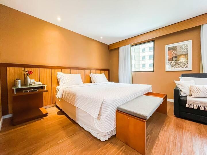סאו פאולו M N Flats - Flat Dentro Do Hotel Wi Av Ibirapuera 2927 מראה חיצוני תמונה