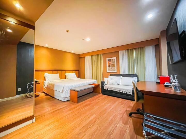 סאו פאולו M N Flats - Flat Dentro Do Hotel Wi Av Ibirapuera 2927 מראה חיצוני תמונה