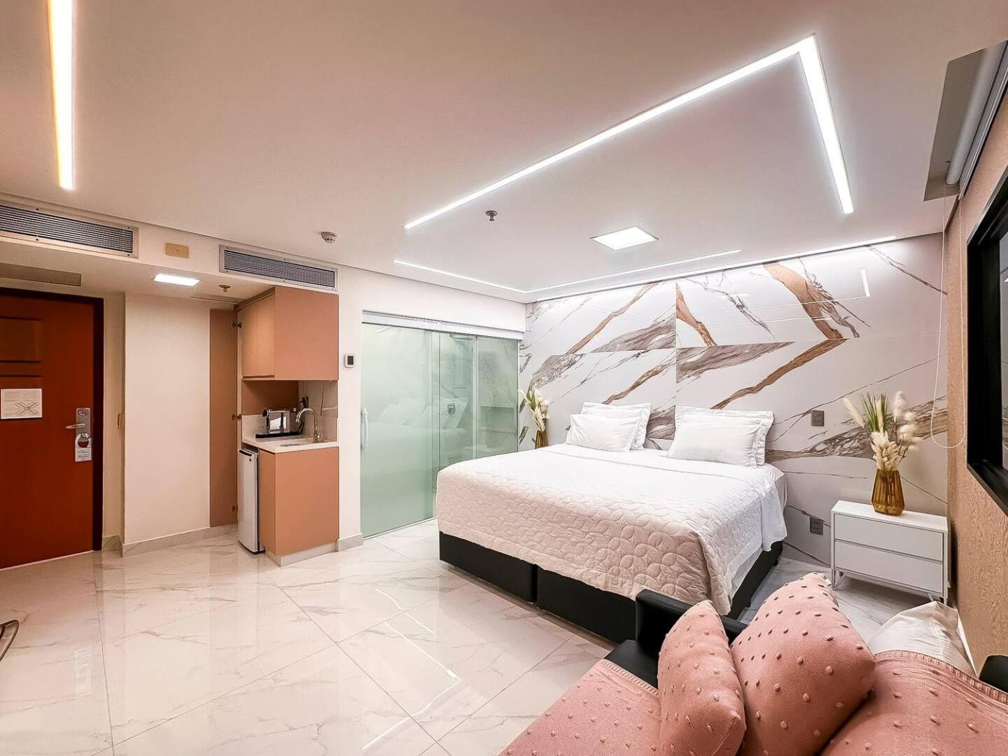 סאו פאולו M N Flats - Flat Dentro Do Hotel Wi Av Ibirapuera 2927 מראה חיצוני תמונה